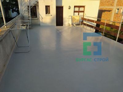 Полиуретанова безшевна мембрана - Бургас Строй - Бургас